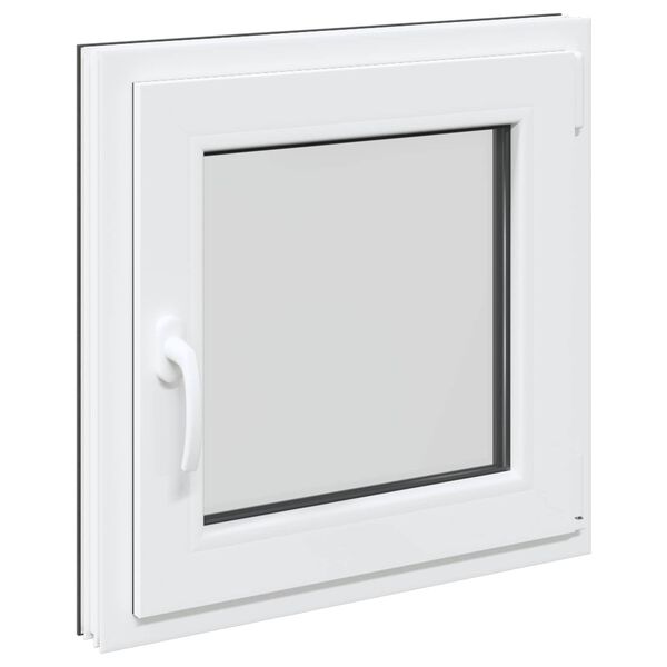 Prozor za podrum RISOR Antracit 50 x 50 cm PVC i staklo