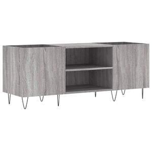 vidaXL Ormarić za ploče boja hrasta 121 x 38 x 48 cm konstruirano drvo