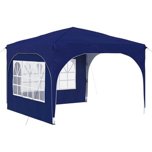vidaXL Rastezljivi &scaron;ator za zabave 290 x 290 x 245 cm Plava
