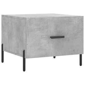 vidaXL Stolić za kavu siva boja betona 50x50x40 cm konstruirano drvo
