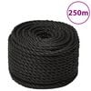 vidaXL Radno uže narančasti 14 mm 250 m od polipropilena