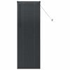 vidaXL Venecijanski zastore Crna 175 x 55 cm Aluminij