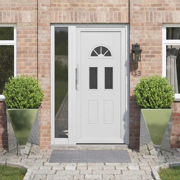 vidaXL Sadilica 2 pcs Srebrno 50 x 50 x 75 cm Cinkani čelik