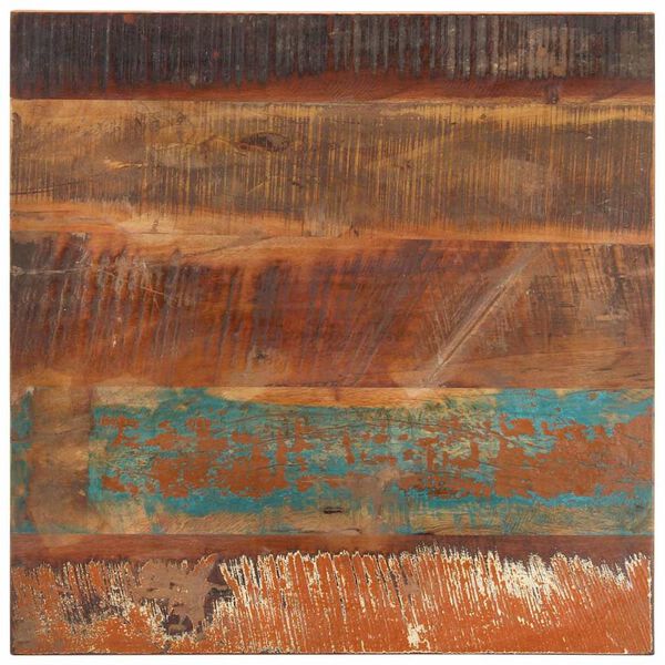 vidaXL Četvrtasta stolna ploča 60x60 cm 25 - 27 mm od obnovljenog drva