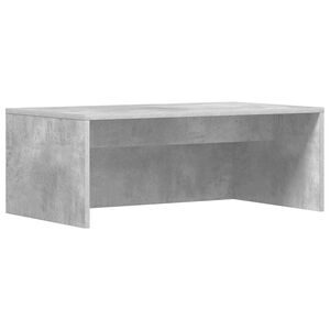 vidaXL Stol za zid Betonski sivi Konstruirano drvo 80 x 45 x 30 cm