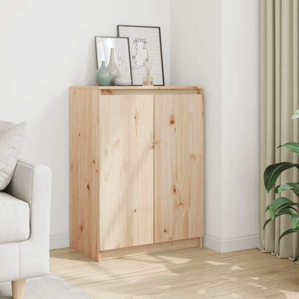 vidaXL Komoda 60 x 36 x 84 cm od masivne borovine