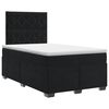 vidaXL Boxspring krevet s madracem Crna 120 x 190 cm Bar&scaron;un