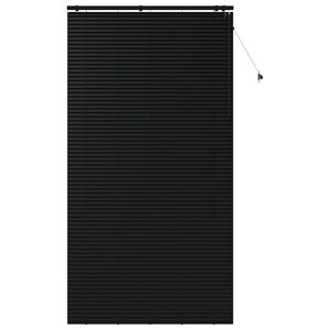 vidaXL Venecijanska roleta Crna 130 x 250 cm 35 mm