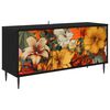 vidaXL TV ormar GENNEP 102 x 33 x 51 cm Crni hrast Konstruirano drvo
