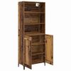 vidaXL Highboard 2 pcs Staro drvo Konstruirano drvo