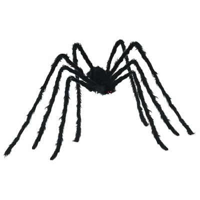 Dekoracija pauk za Halloween s paučinama 2 kom. crno-bijela 200 cm