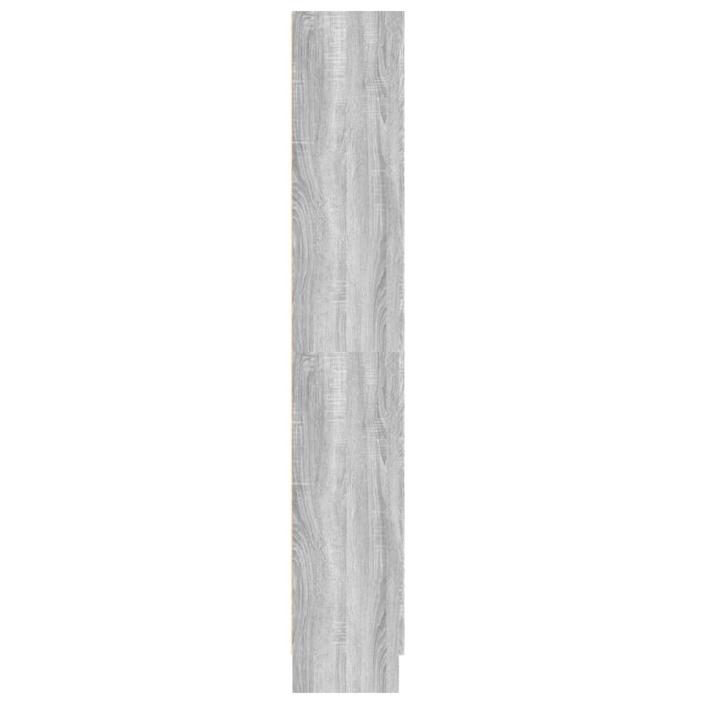 vidaXL Noćni ormarić siva boja hrasta 82,5 x 30,5 x 185,5 cm drveni