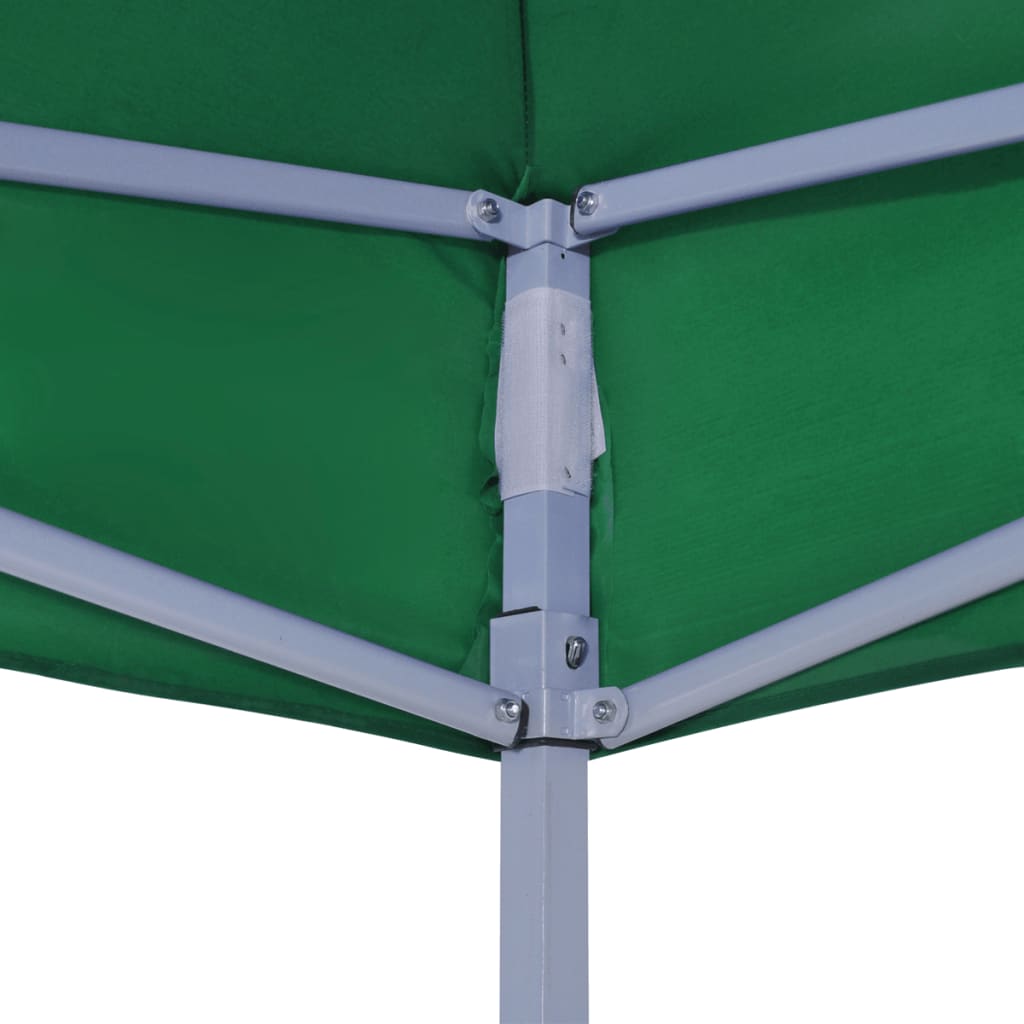 vidaXL Zeleni sklopivi šator 3 x 3 m
