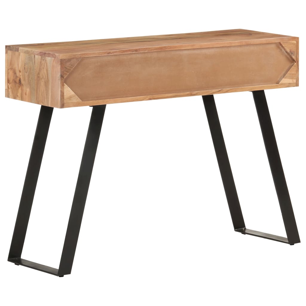 vidaXL Konzolni stol 100 x 35 x 76 cm od masivnog bagremovog drva