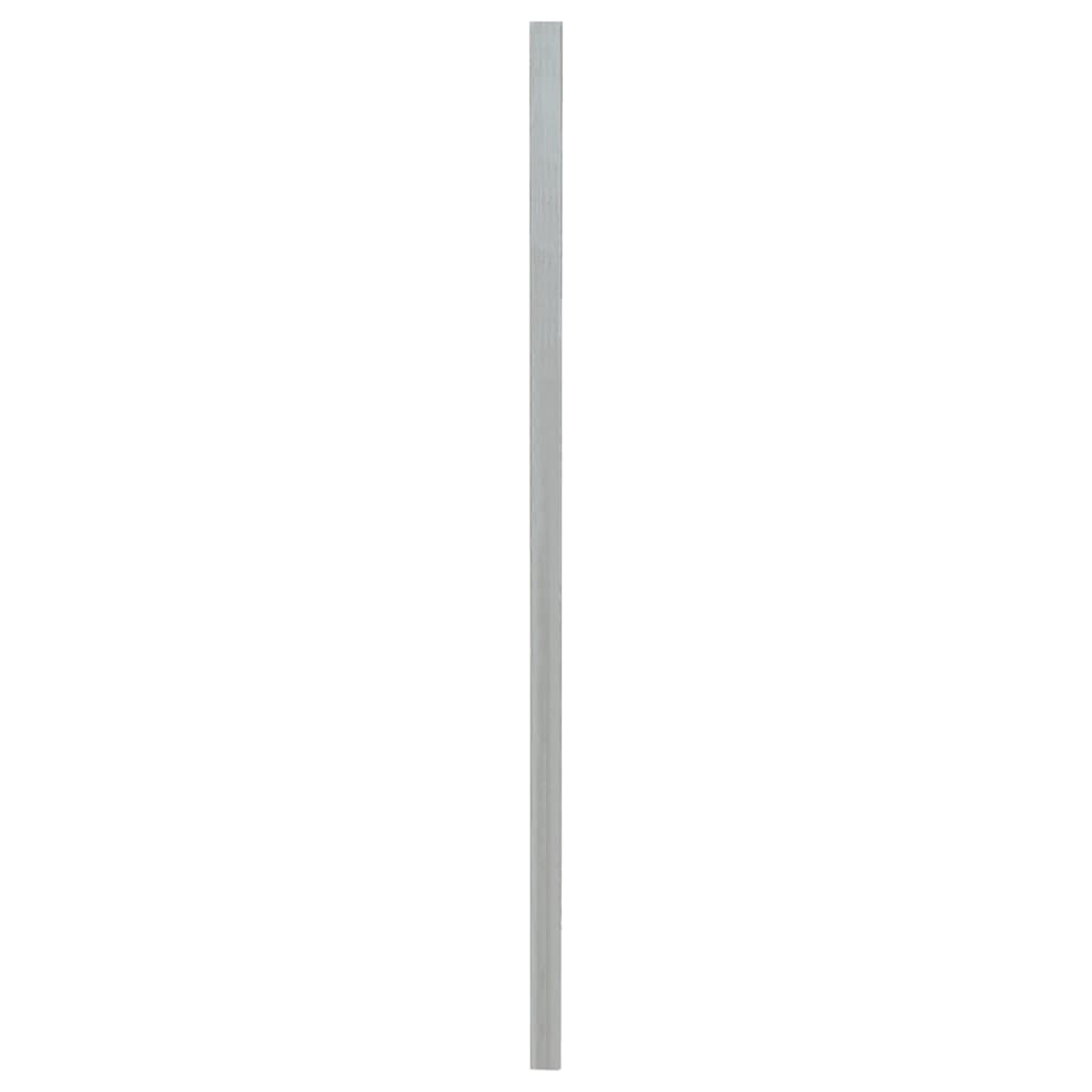 vidaXL Stupovi za ogradu 10 kom srebrni 150 cm od pocinčanog čelika