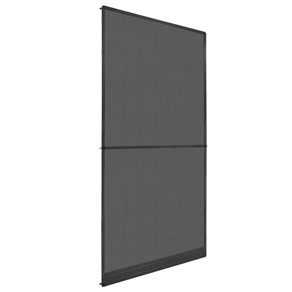 vidaXL Krilni zaslon protiv insekata za vrata antracit 120 x 240 cm