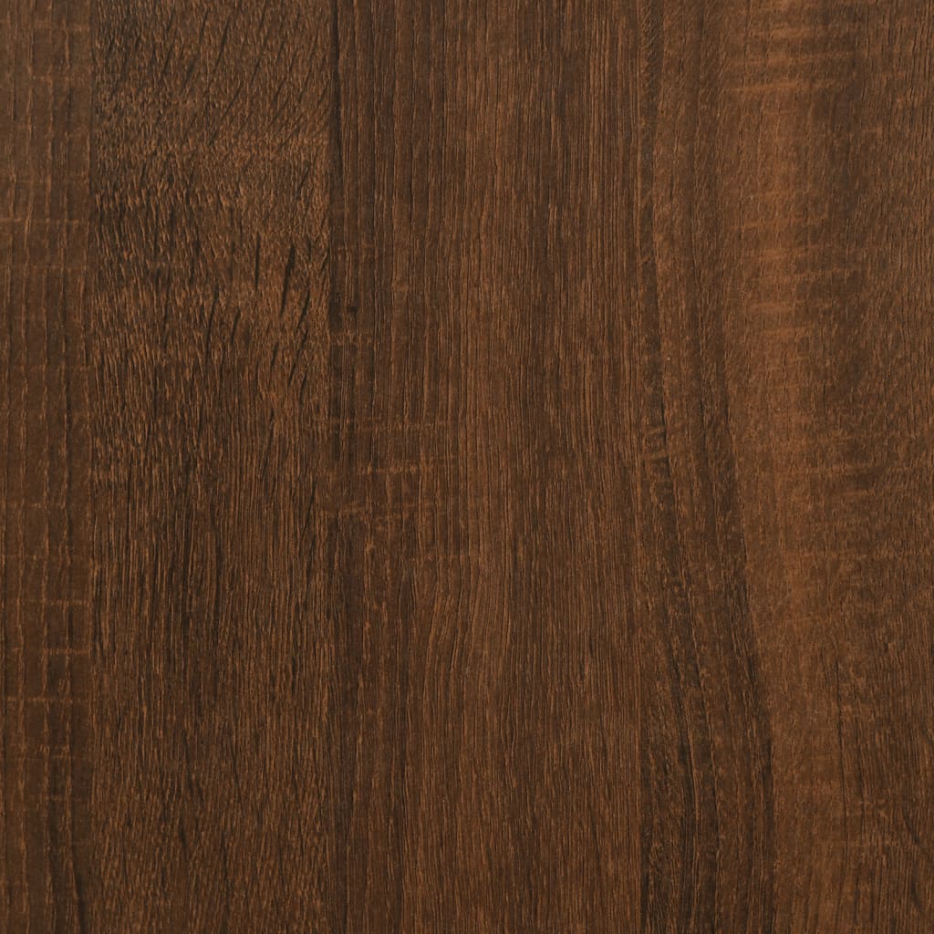 vidaXL Pekarski stalak s kukama i 4 razine boja hrasta drveni