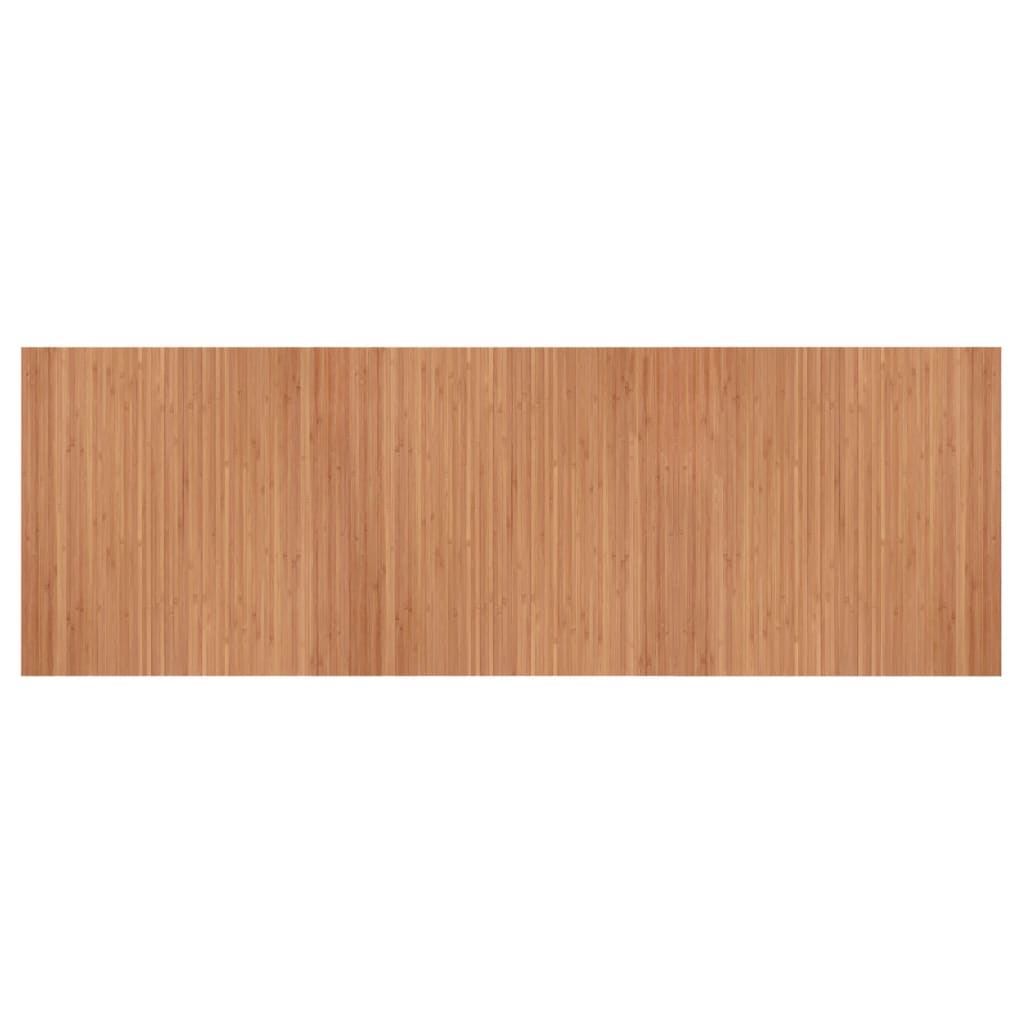 vidaXL Tepih pravokutni prirodni 100 x 300 cm od bambusa