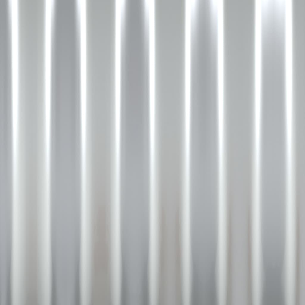 vidaXL Krovni paneli 12 kom čelik obložen prahom srebrni 100 x 36 cm
