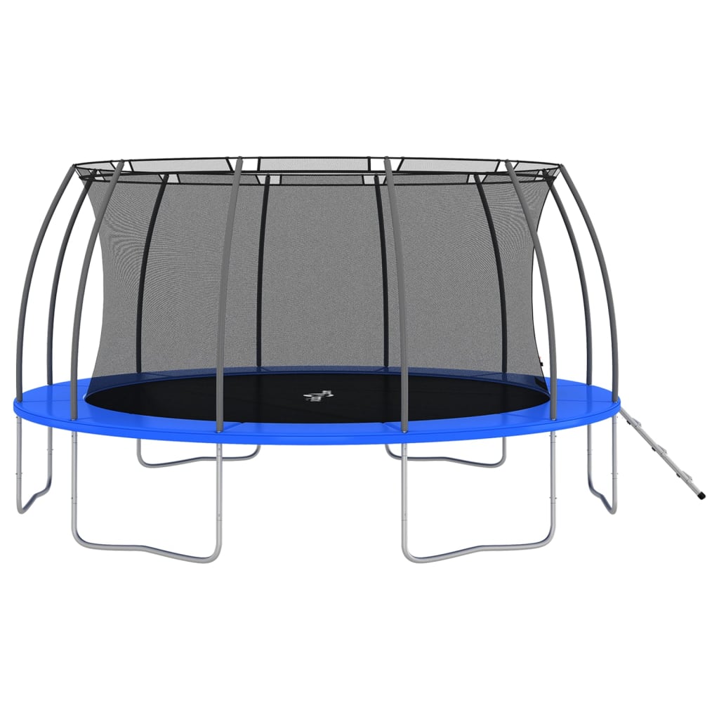 vidaXL Set trampolina okrugli 488 x 90 cm 150 kg