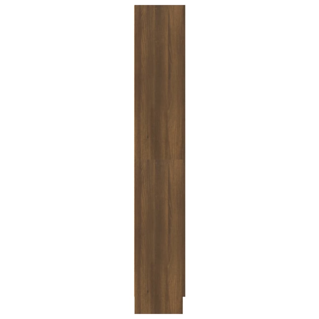 vidaXL Noćni ormarić boja smeđeg hrasta 82,5 x 30,5 x 185,5 cm drveni