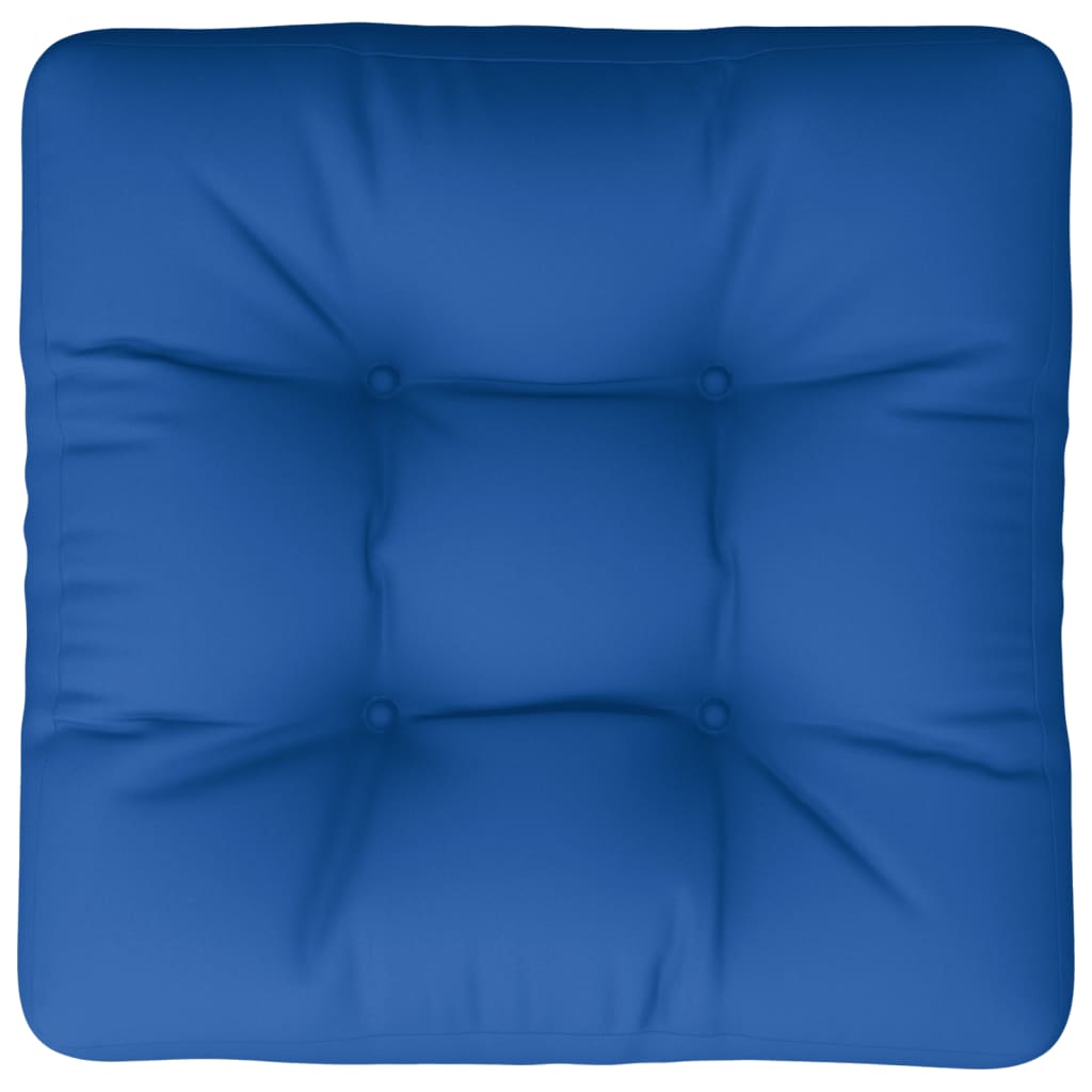 vidaXL Jastuk za palete kraljevsko plavi 50 x 50 x 12 cm od tkanine