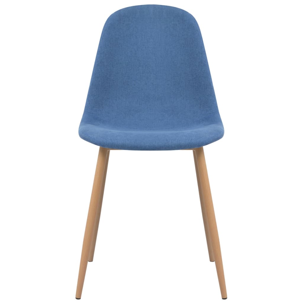 vidaXL Blagovaonske stolice od tkanine 2 kom plave