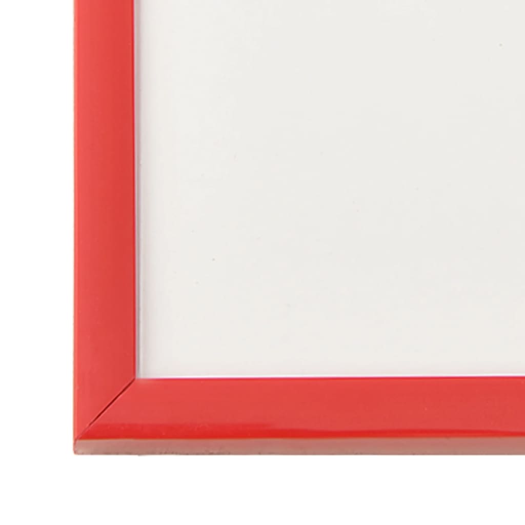 vidaXL Okviri za fotografije 5 kom za zid ili stol crveni 50x60 cm MDF