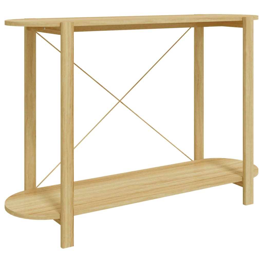 vidaXL Konzolni stol 110x38x75 cm od konstruiranog drva