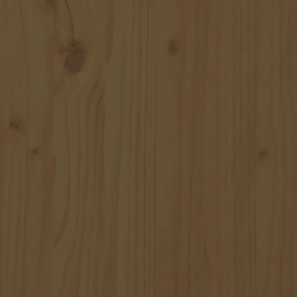 vidaXL Noćni ormarić boja meda 40 x 34 x 45 cm od masivne borovine
