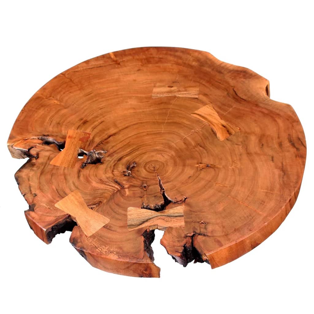 vidaXL Barski Stol Deblo Masivnog Drva Akacije (55-60)x110 cm