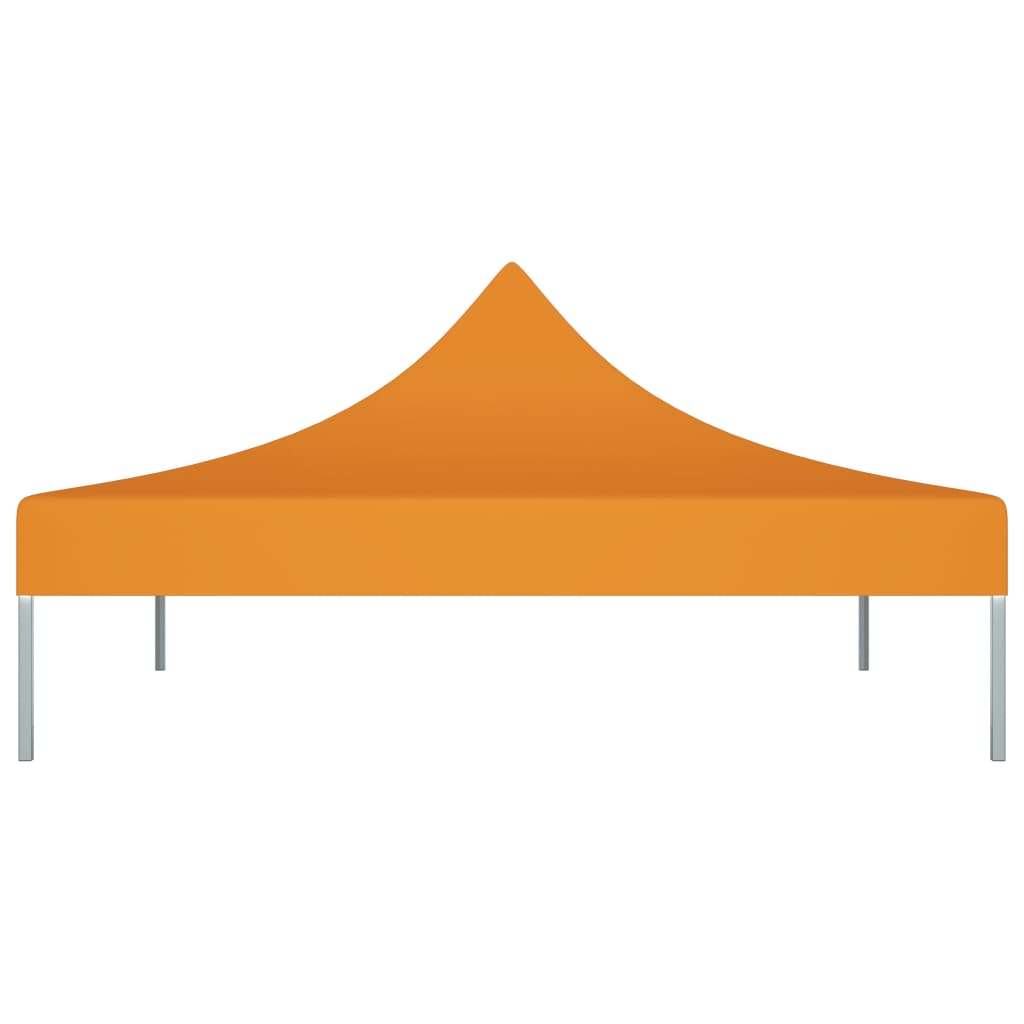 vidaXL Krov za šator za zabave 3 x 3 m narančasti 270 g/m²
