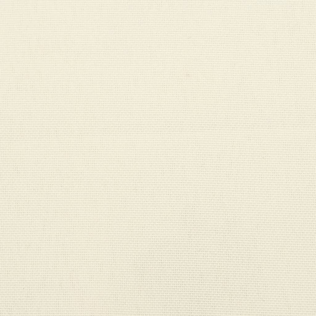 vidaXL Jastuk za vrtnu klupu krem bijeli 110x50x7 cm od tkanine Oxford