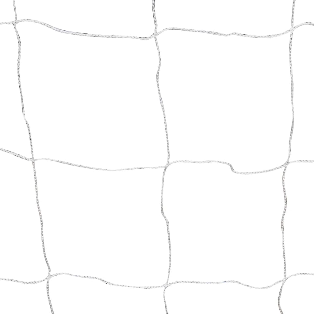vidaXL Nogometni gol 2 kom s mrežom 182 x 61 x 122 cm čelični bijeli