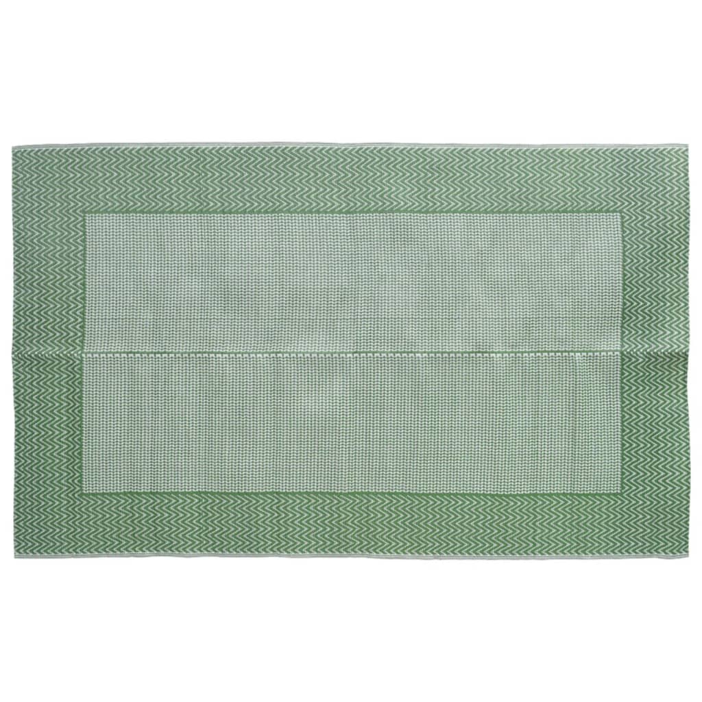 vidaXL Vanjski tepih zeleni 140 x 200 cm PP
