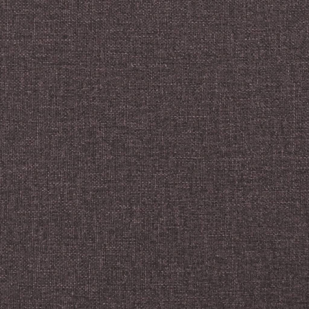 vidaXL Jastuk za uzglavlje tamnosmeđi 90 cm od tkanine