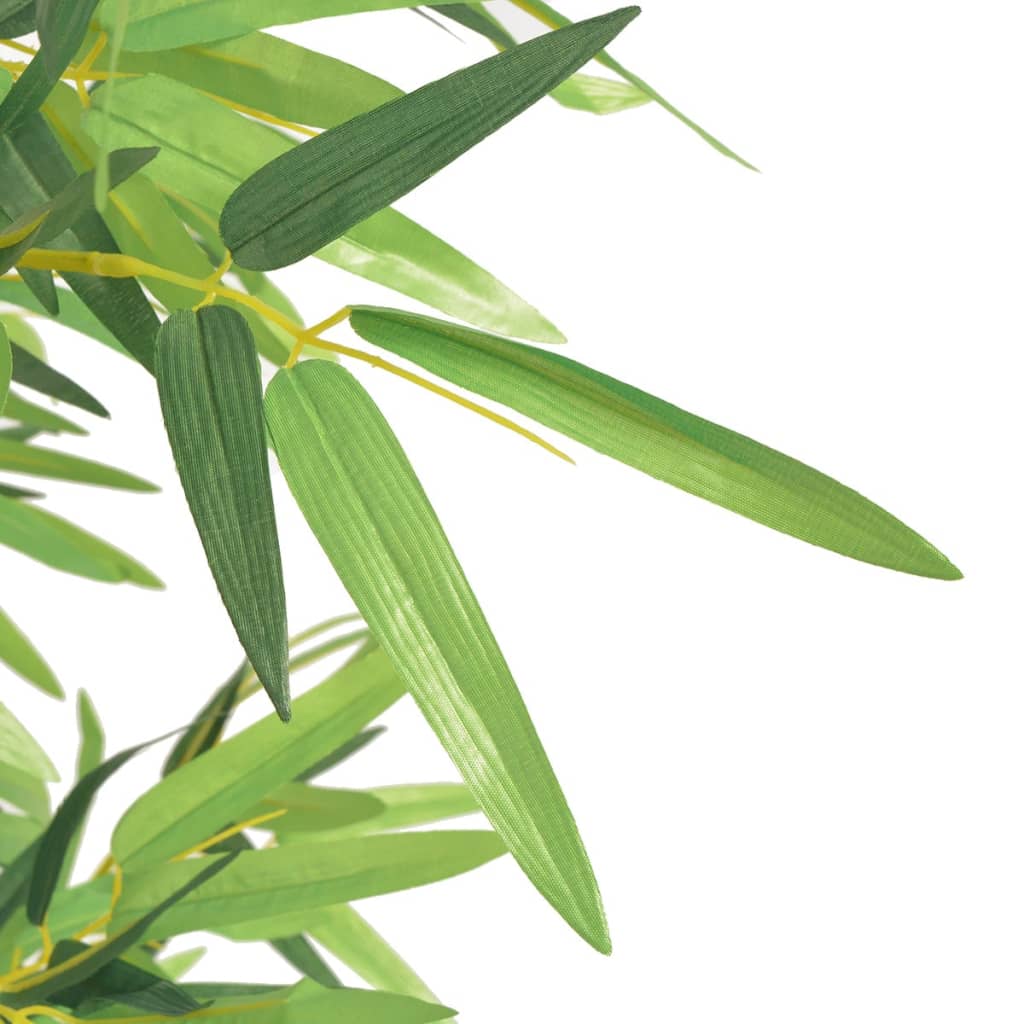 vidaXL Umjetni Bambus s Lončanicom 120 cm Zeleni