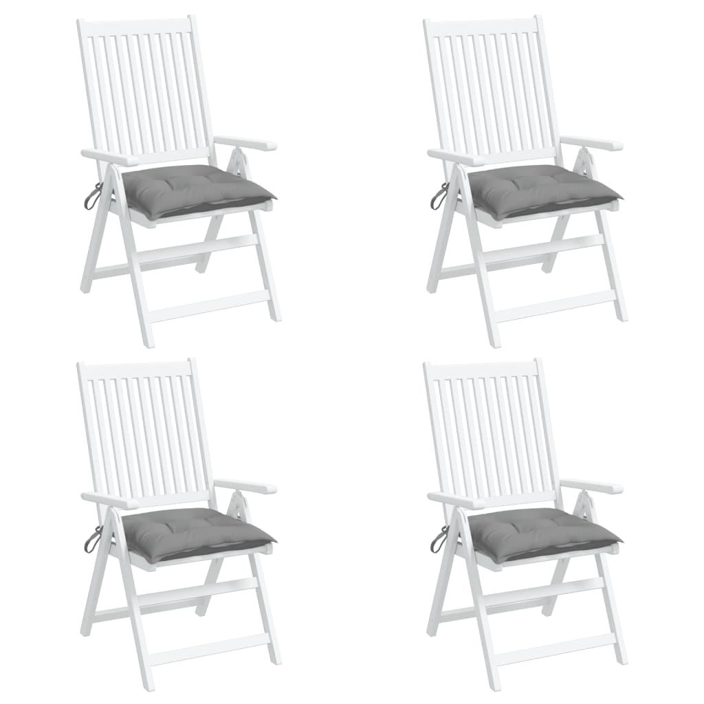 vidaXL Jastuci za stolice 4 kom sivi 50 x 50 x 7 cm od tkanine Oxford