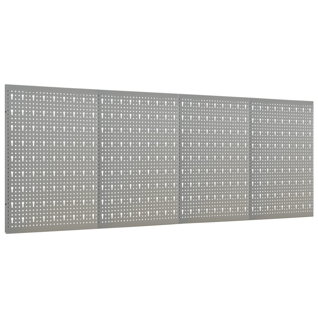 vidaXL Zidne ploče za alat 4 kom 40 x 58 cm čelične