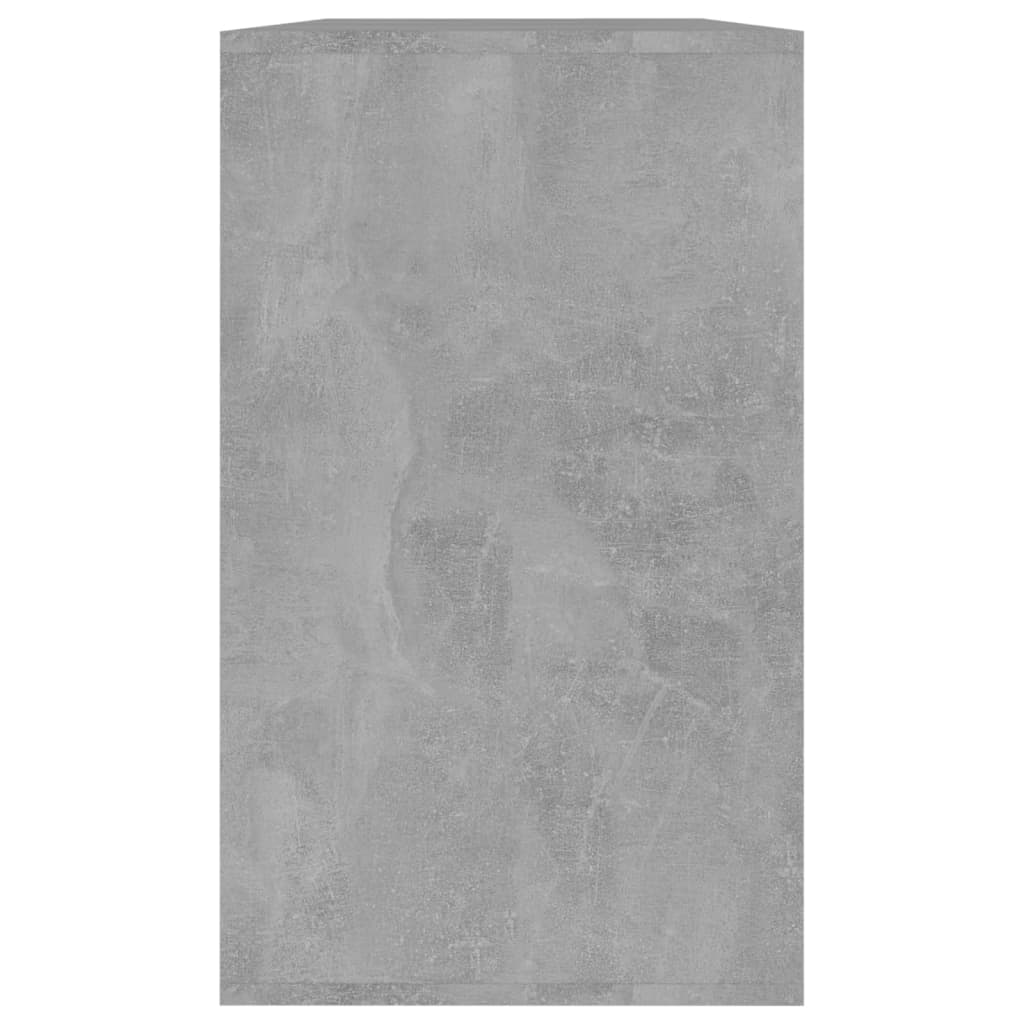 vidaXL Komoda siva boja betona 120 x 41 x 75 cm od iverice