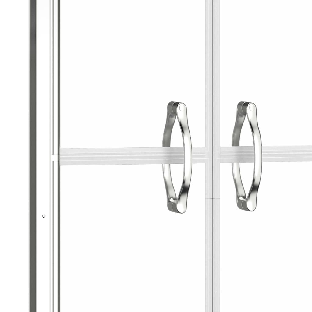 vidaXL Vrata za tuš-kabinu prozirna ESG 101 x 190 cm