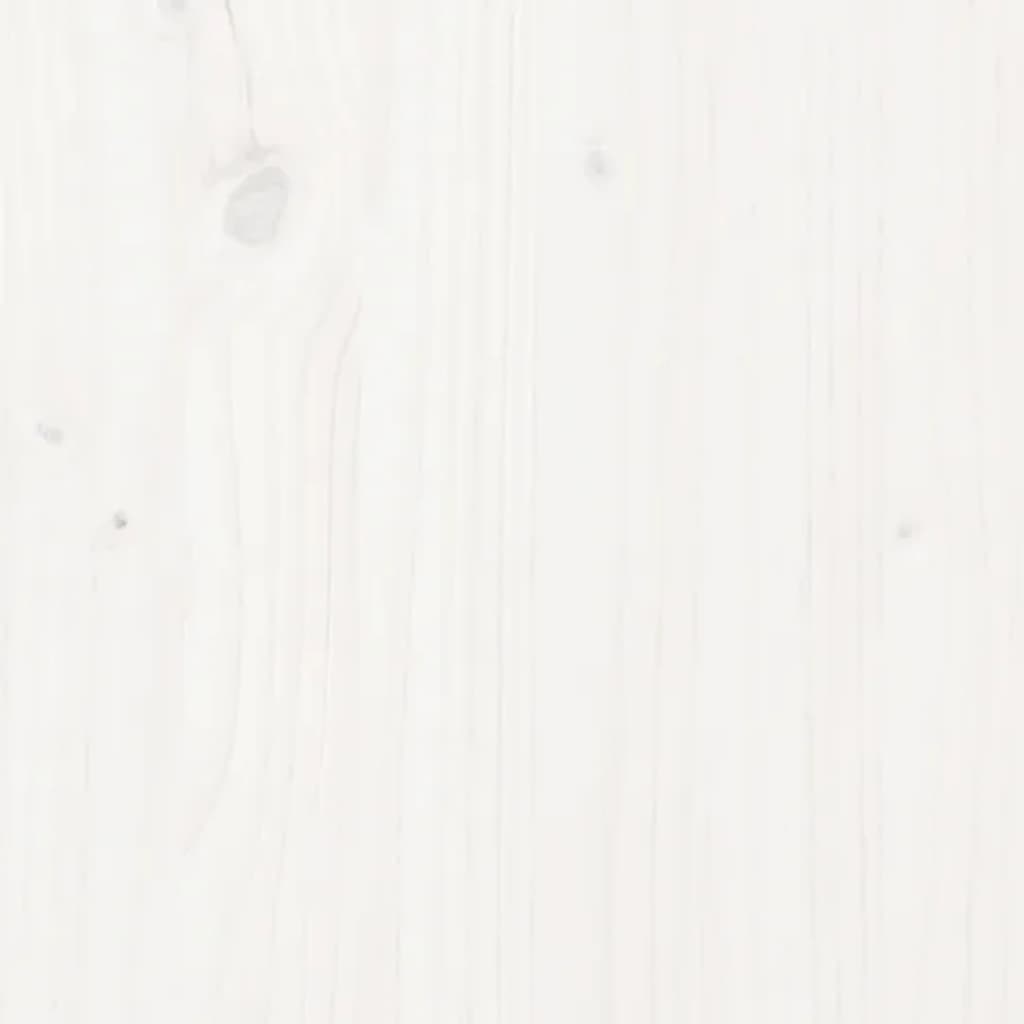 vidaXL Ormarić za knjige / pregrada bijeli 51x25x163,5 cm od borovine