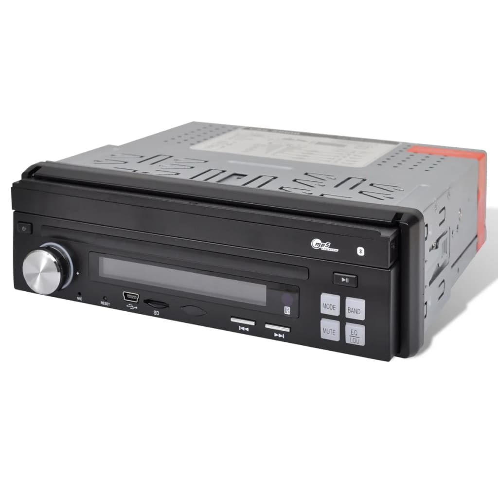 Auto Stereo 1 DIN zaslon osjetljiv na dodir Sklopivi MP3 MP5 FM