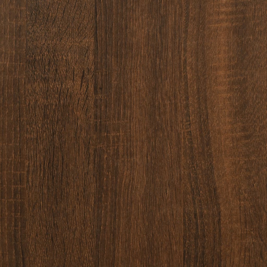 vidaXL Komoda boja smeđeg hrasta 57 x 35 x 70 cm od konstruiranog drva