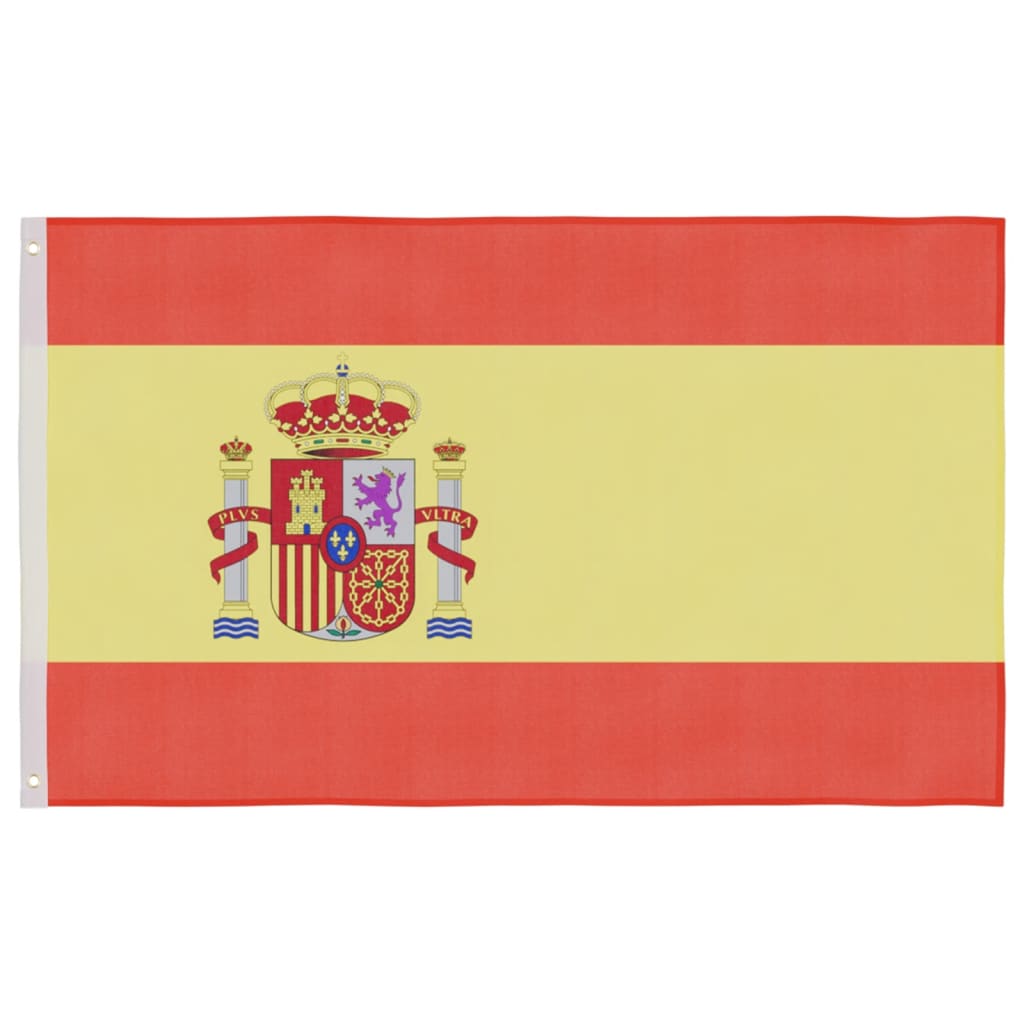 vidaXL Španjolska zastava i jarbol 6,23 m aluminijski
