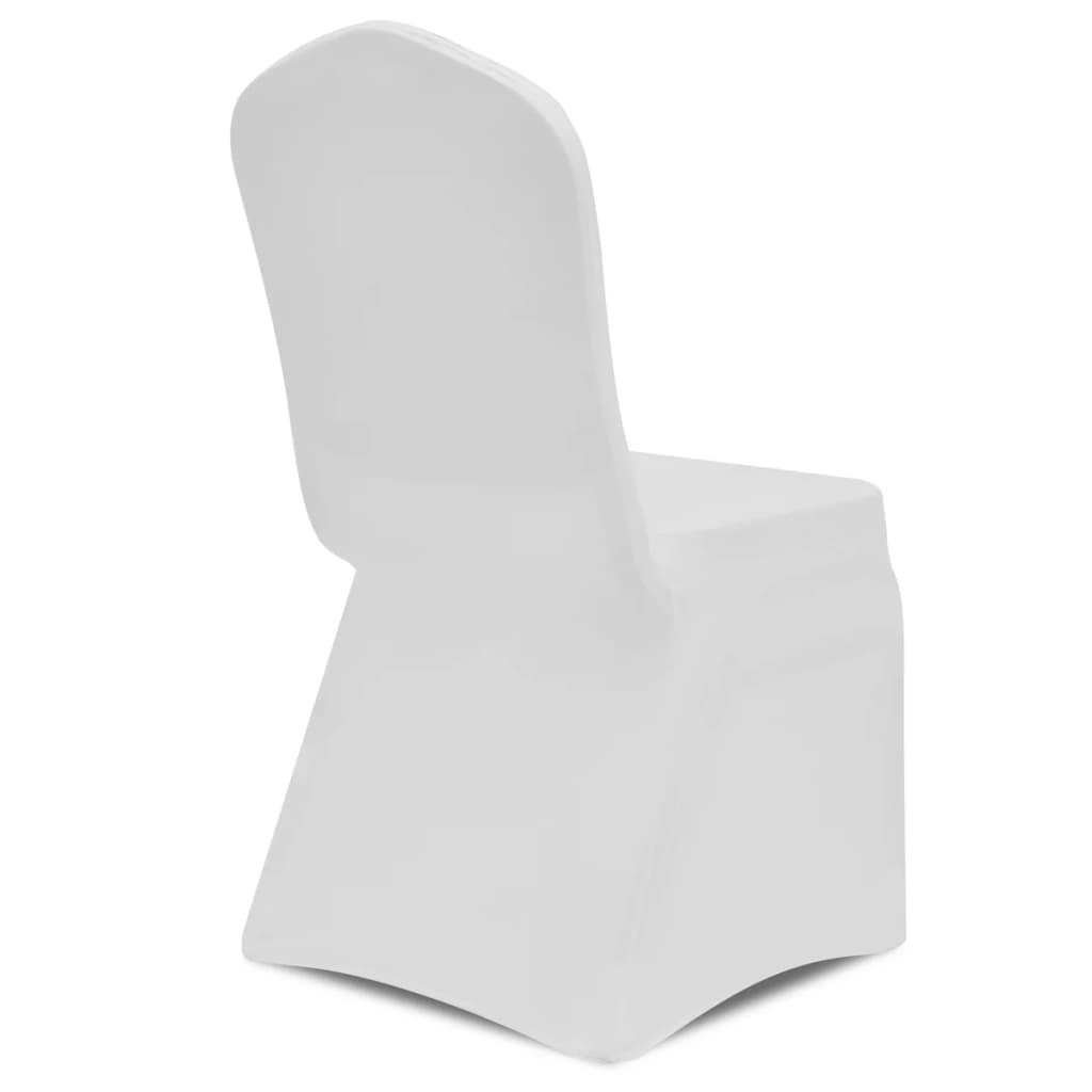 vidaXL Navlake za stolice rastezljive bijele 24 kom