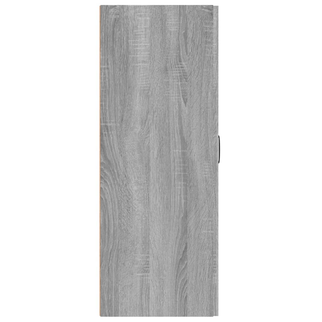 vidaXL Viseći ormarić sivi hrast 69,5x34x90 cm od konstruiranog drva