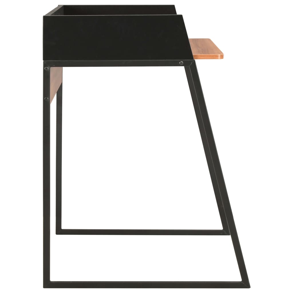 vidaXL Radni stol crno-smeđi 90 x 60 x 88 cm