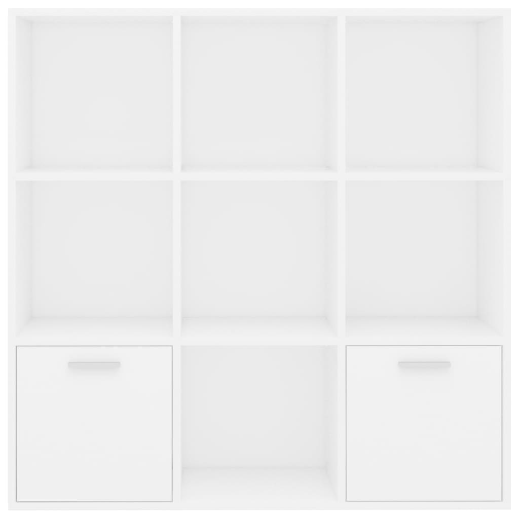 vidaXL Ormarić za knjige bijeli 98 x 30 x 98 cm od konstruiranog drva