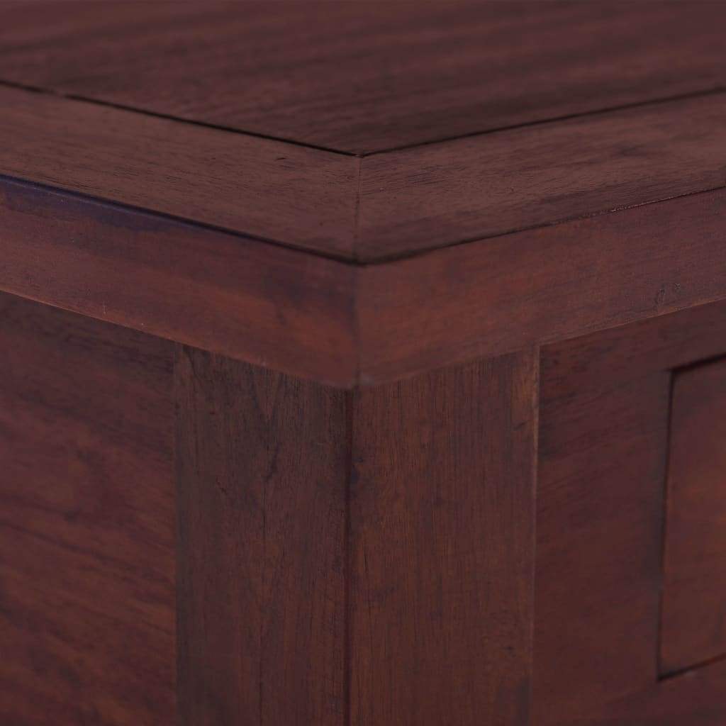 vidaXL Stolić za kavu klasični smeđi 68x68x30 cm od drva mahagonija